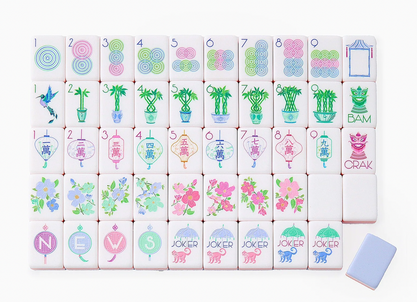 Luminare Mahjong Tiles