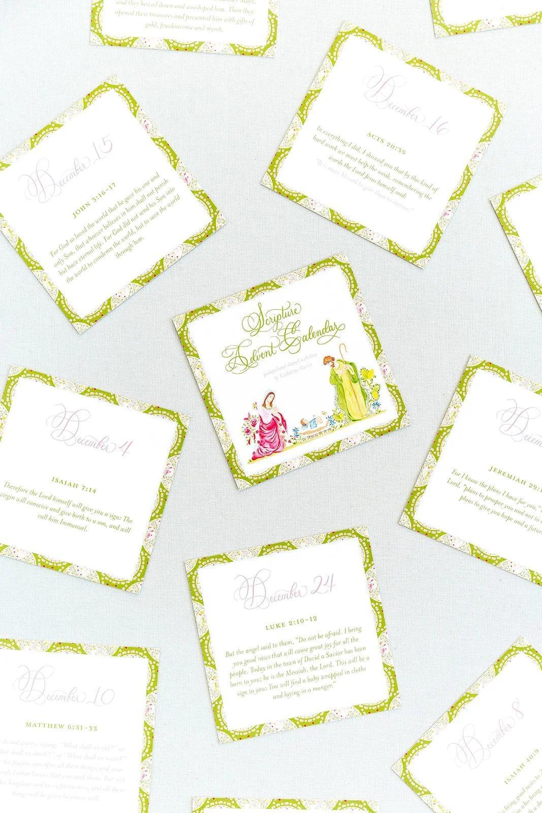 Advent Scripture Cards