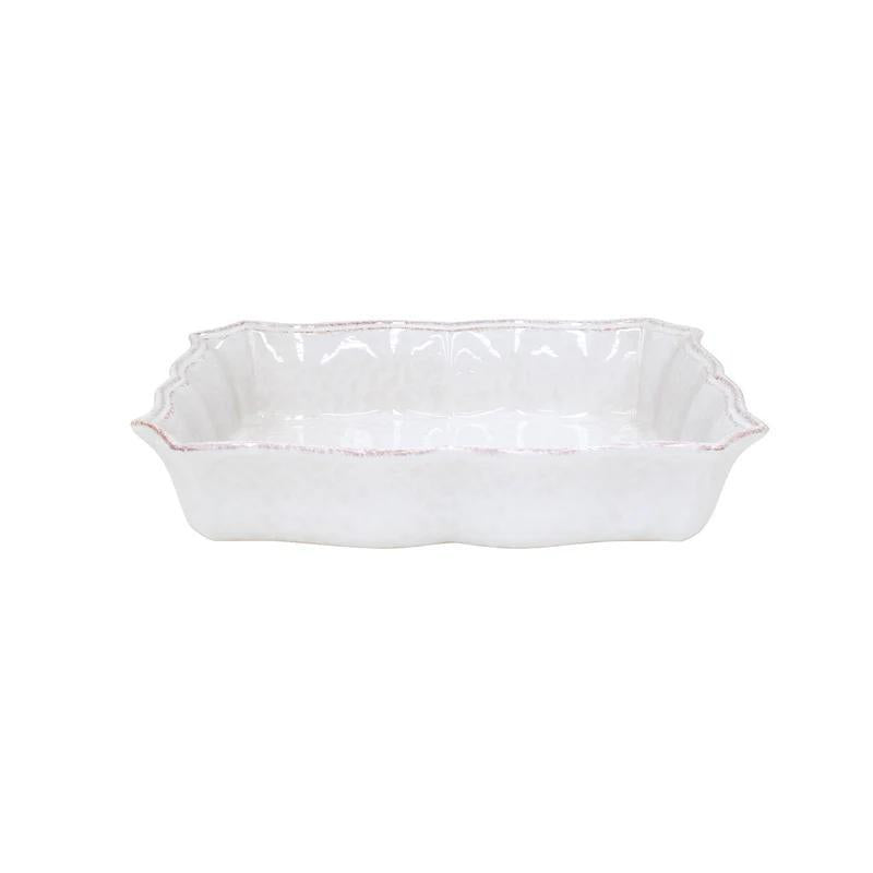 Impressions Large Rectangle Baker White