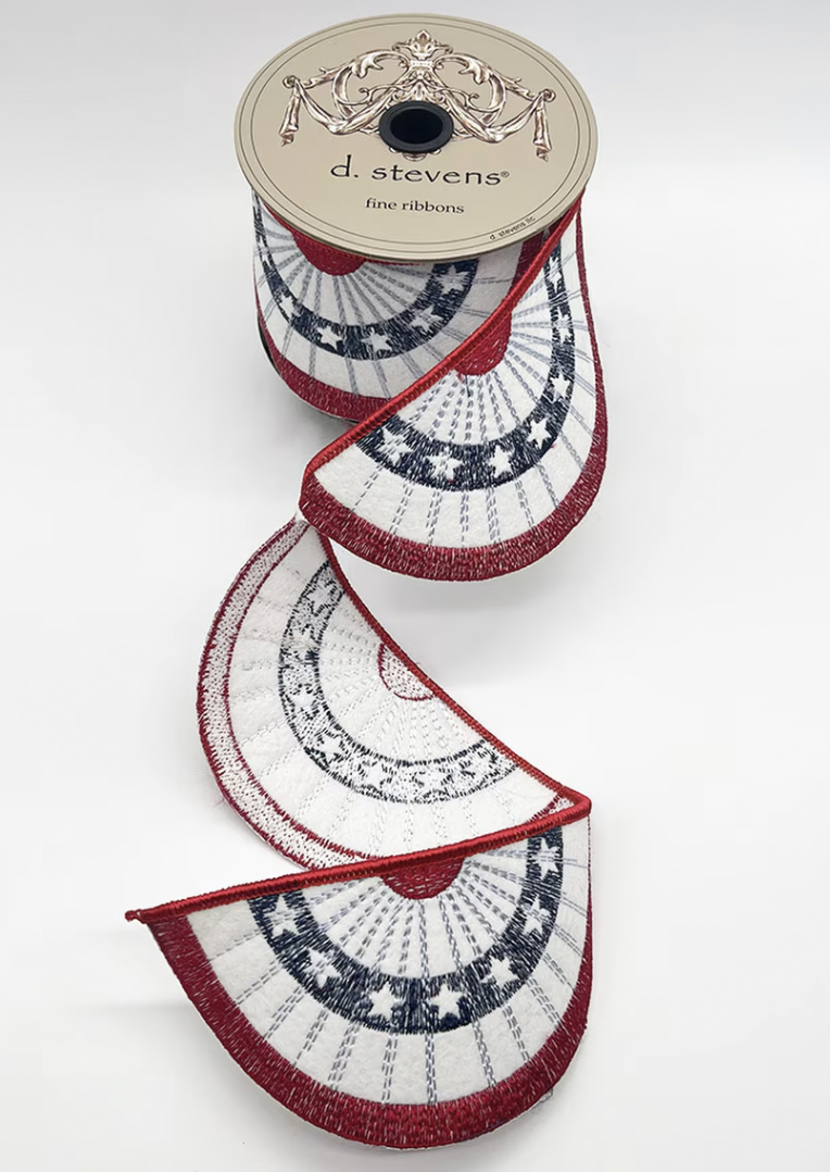 4" Americana Bunting