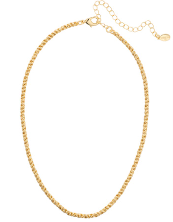 Rope Chain Tennis Necklace