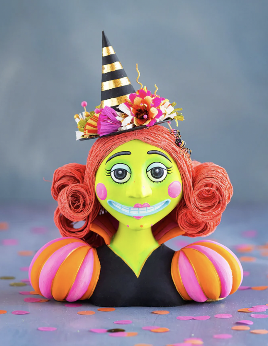 Itchy Witchy Tabletop Bust