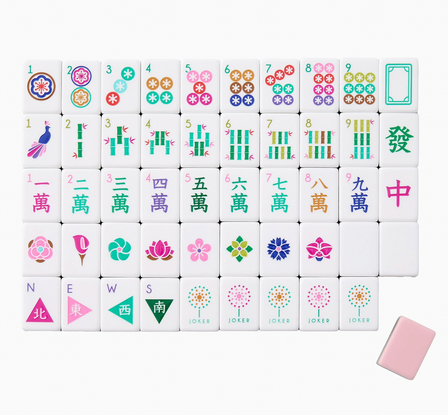 La Fete Mahjong Tiles