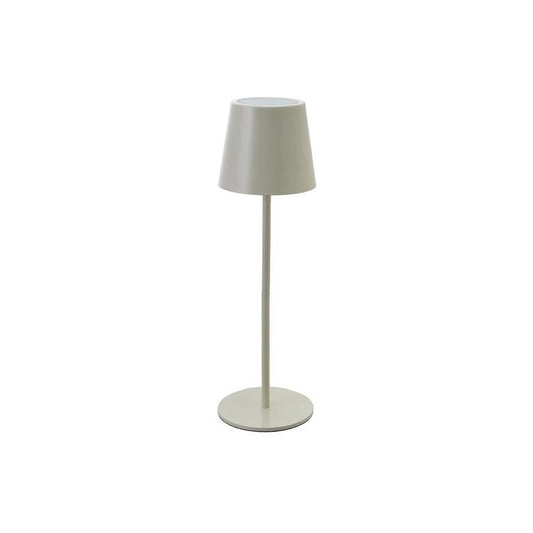 Metal Table Lamp Ivory