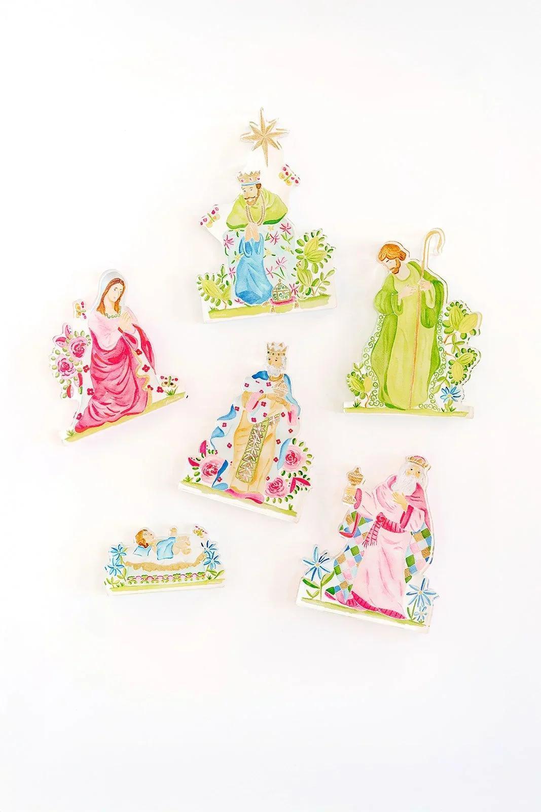 Acrylic Nativity Set - Full Set