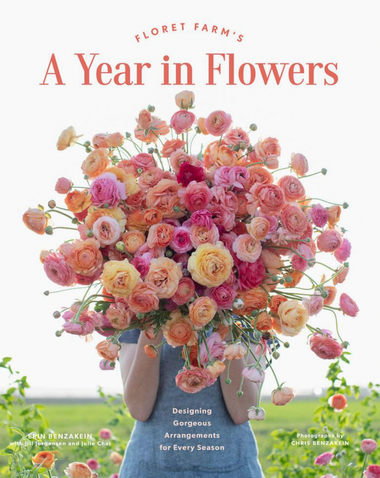 A Year in Flowers Coffee Table Book