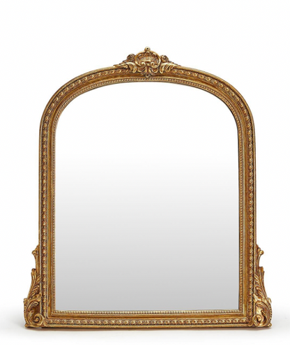 Gold Fleur Mirror
