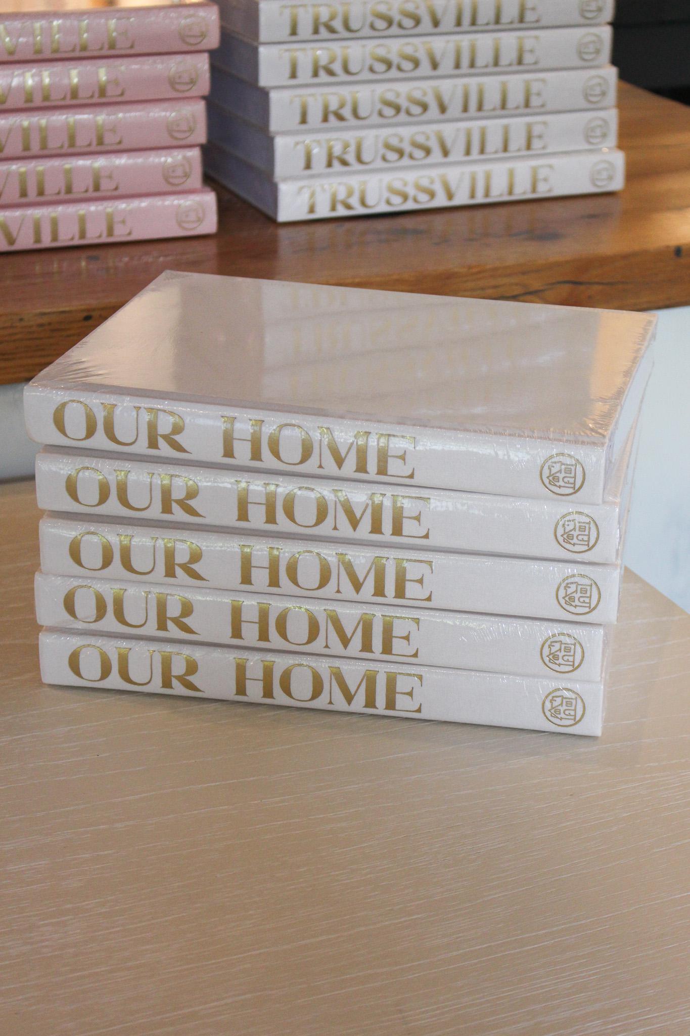 "Our Home" Coffee Table Book