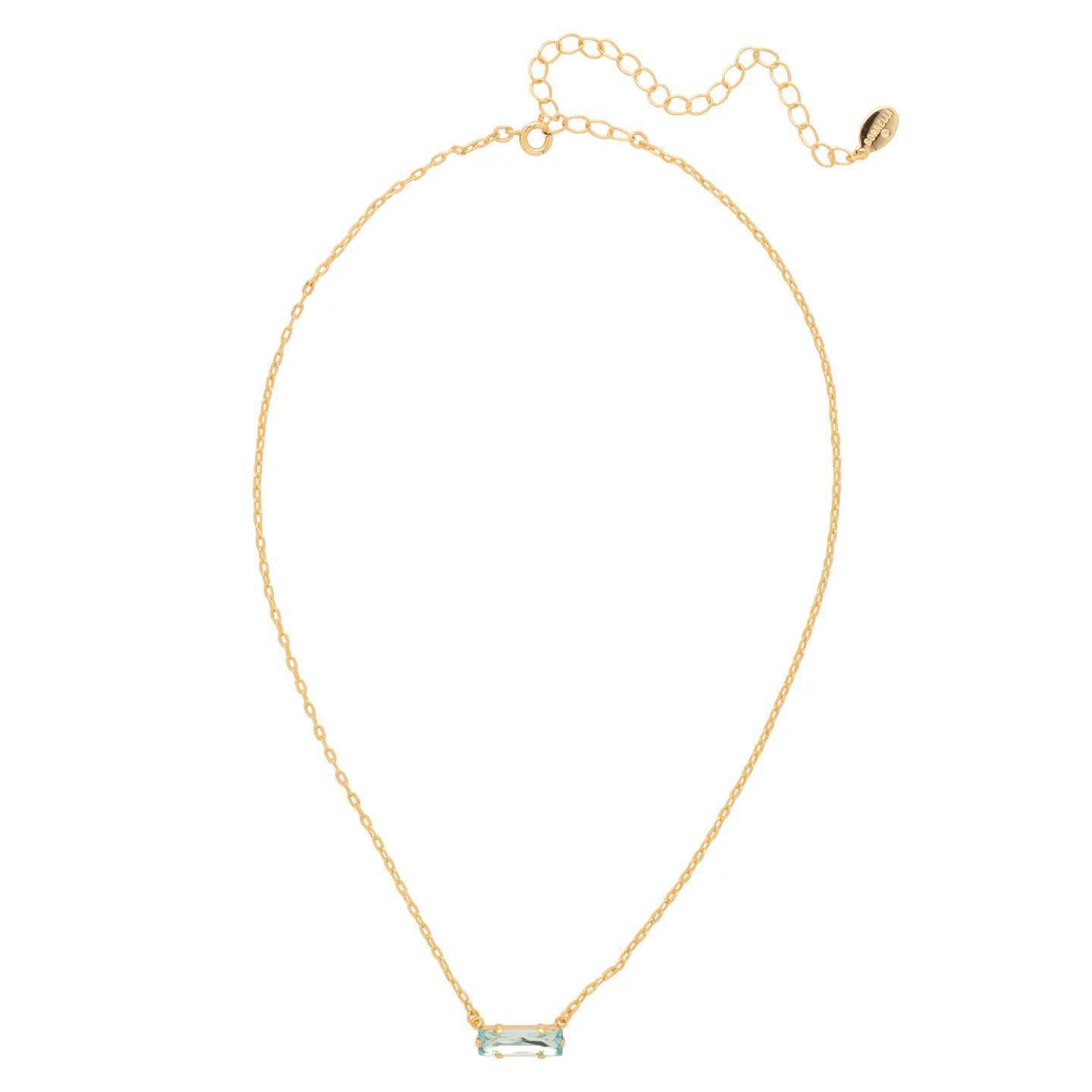 Bindi Blue Pendant Necklace