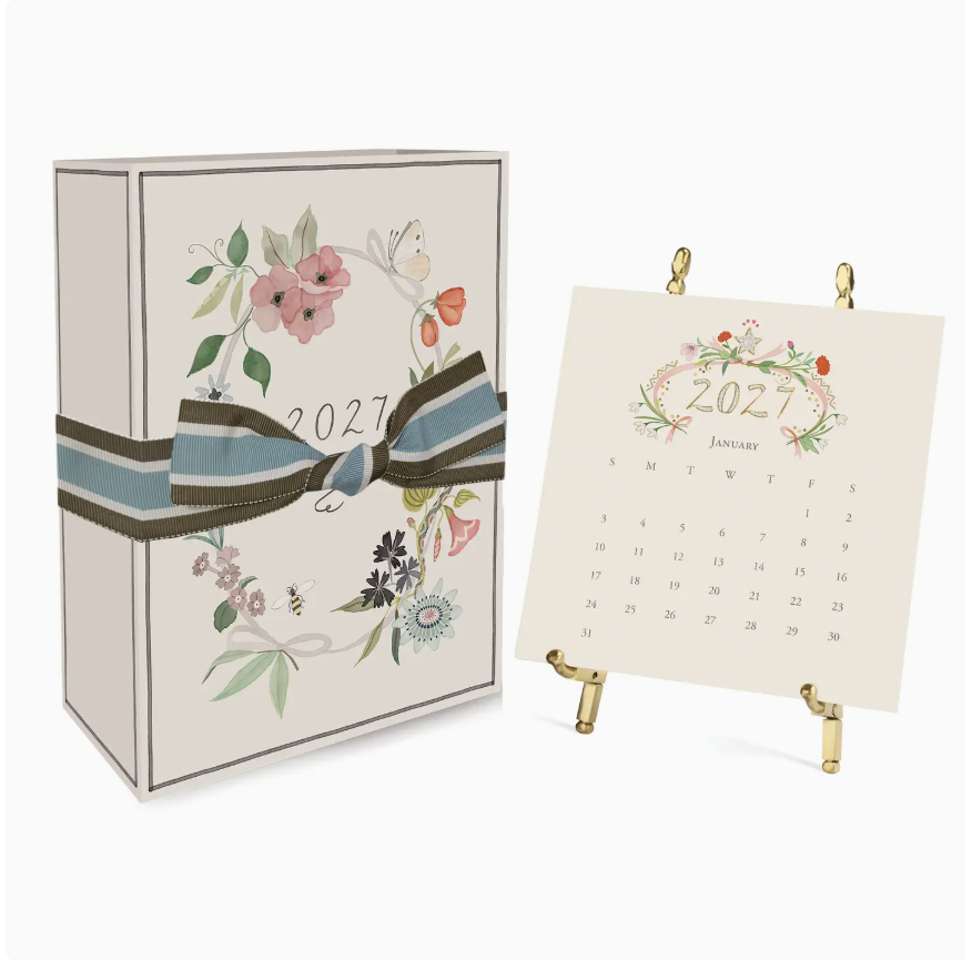 2027 Classic Desk Calendar