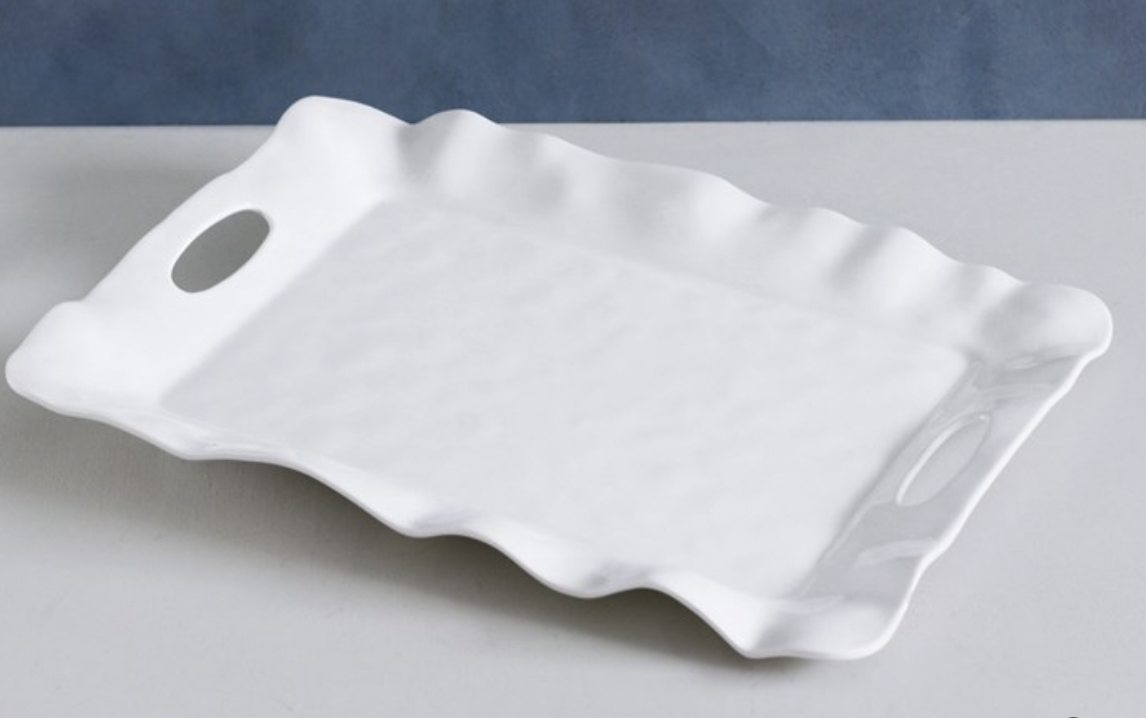 Vida Havana Rect Tray with Handles