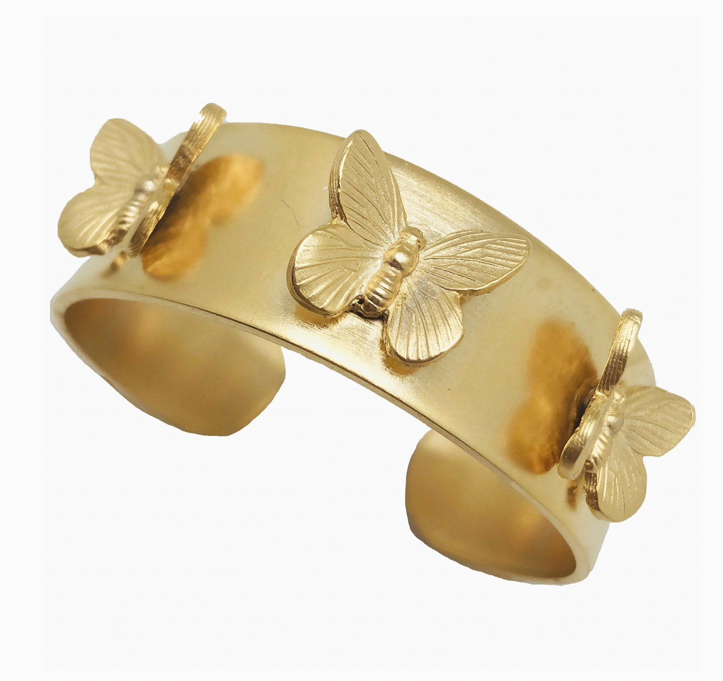 Gold Butterfly Cuff