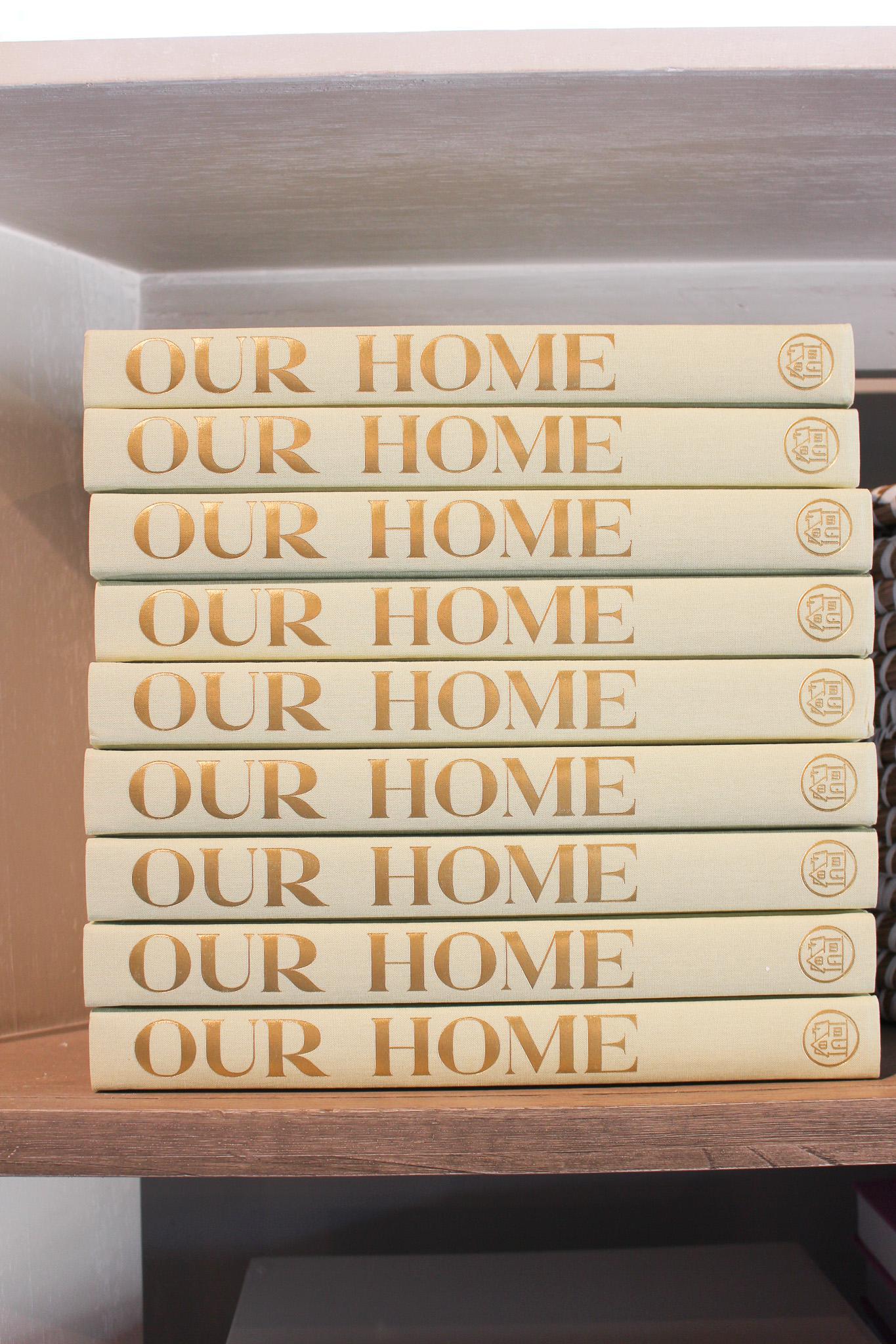 "Our Home" Coffee Table Book