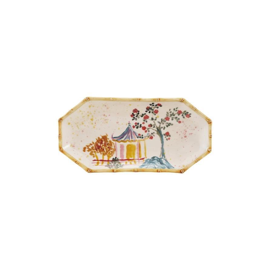 Hand Painted Octagon Plate