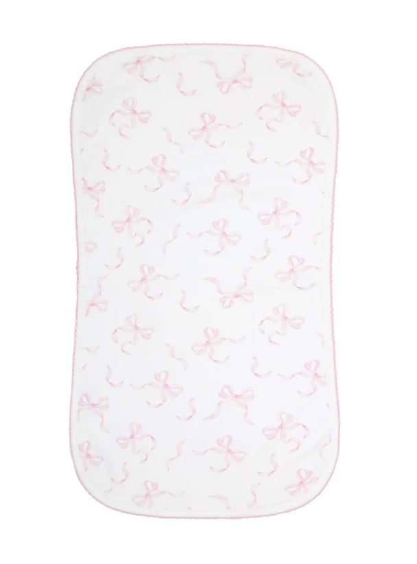 Charming Bows Burp Cloth