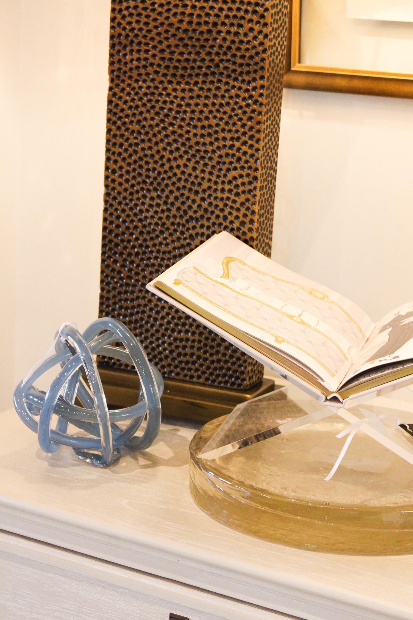Lucite Book Stand