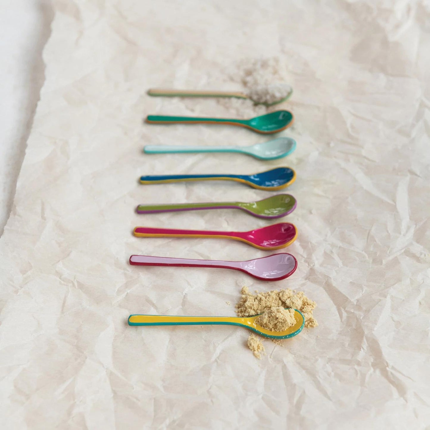 Enameled Spice Spoon