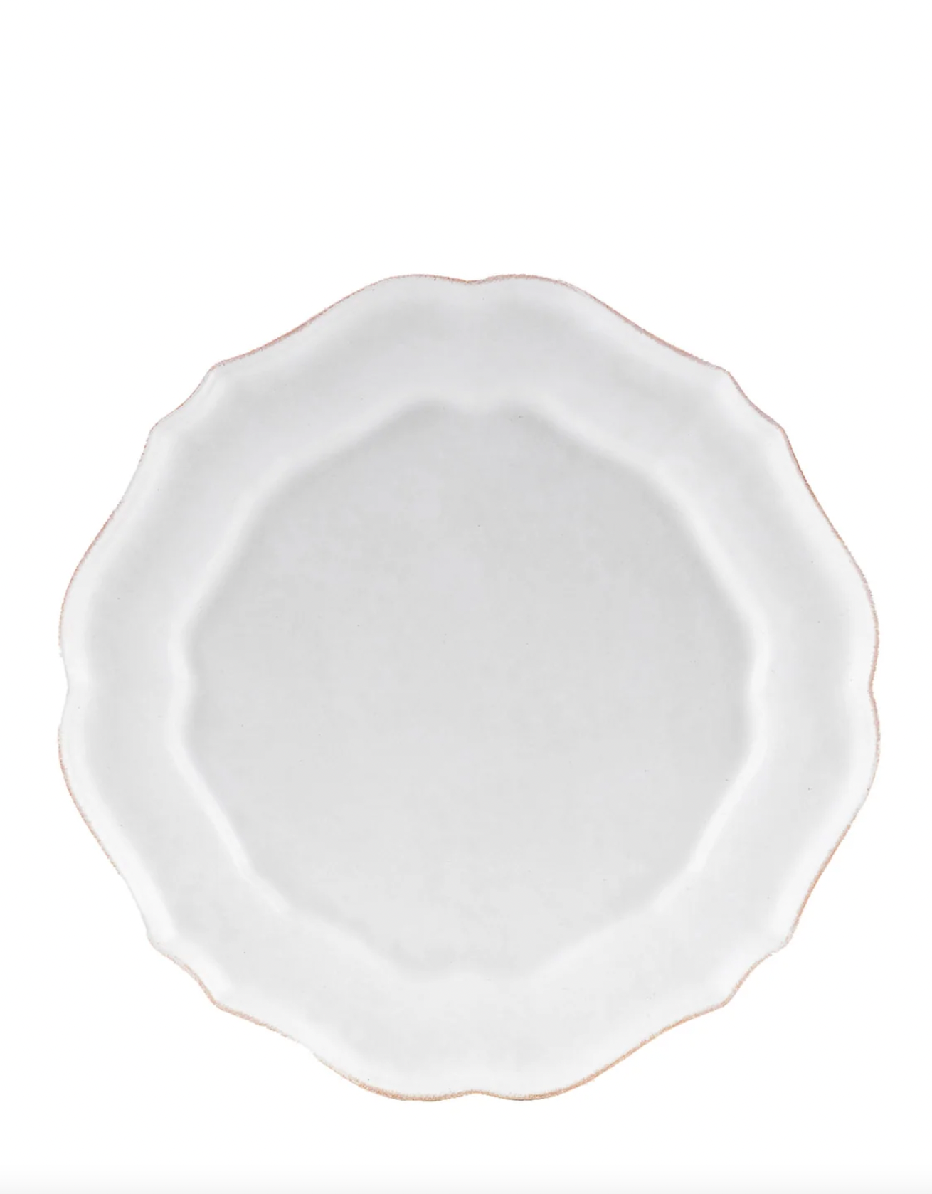 Impressions Dinner Plate White