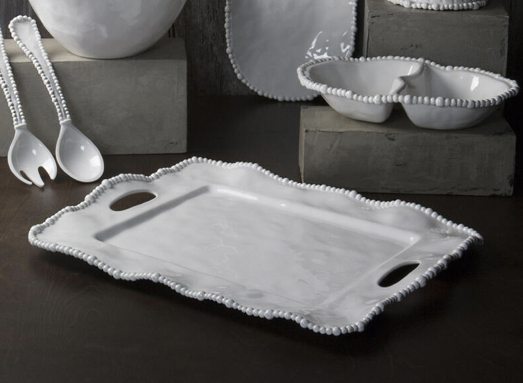 Vida Alegria Rectangular Tray w Handles