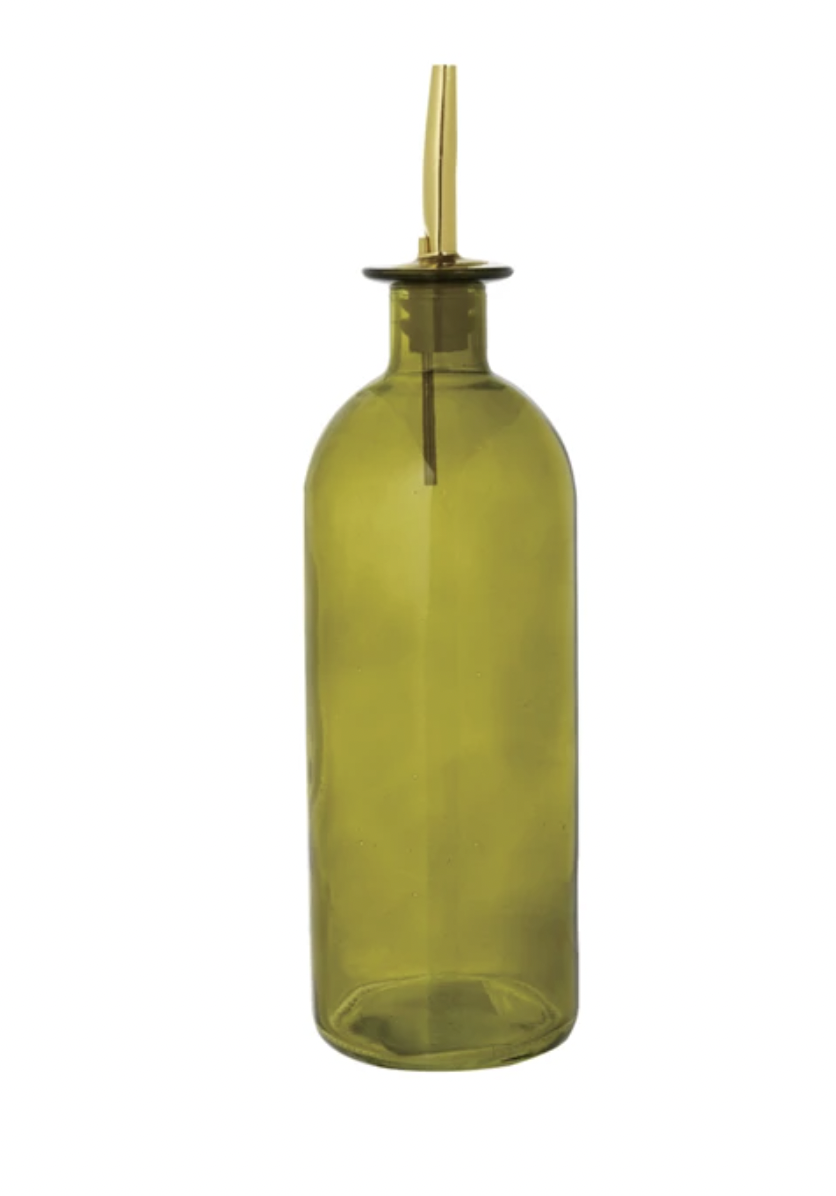 Handblown Glass Oil Cruet