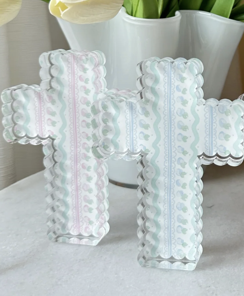 AW Acrylic Cross Block