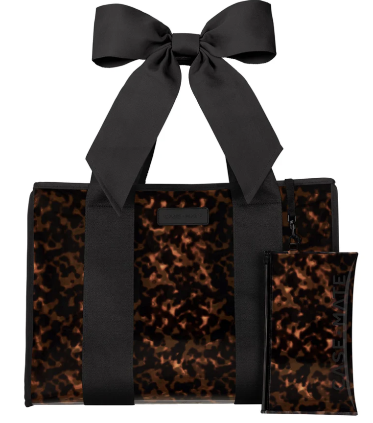 Case Mate Jelly Tote with Phone Pouch Tortoise