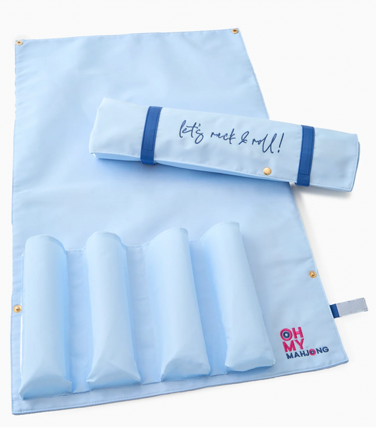 Light Blue Rack & Roll Bag