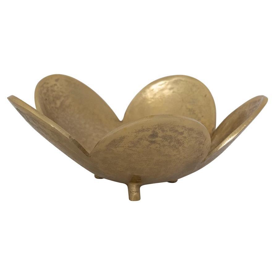 Flower Shape Bowl Gold