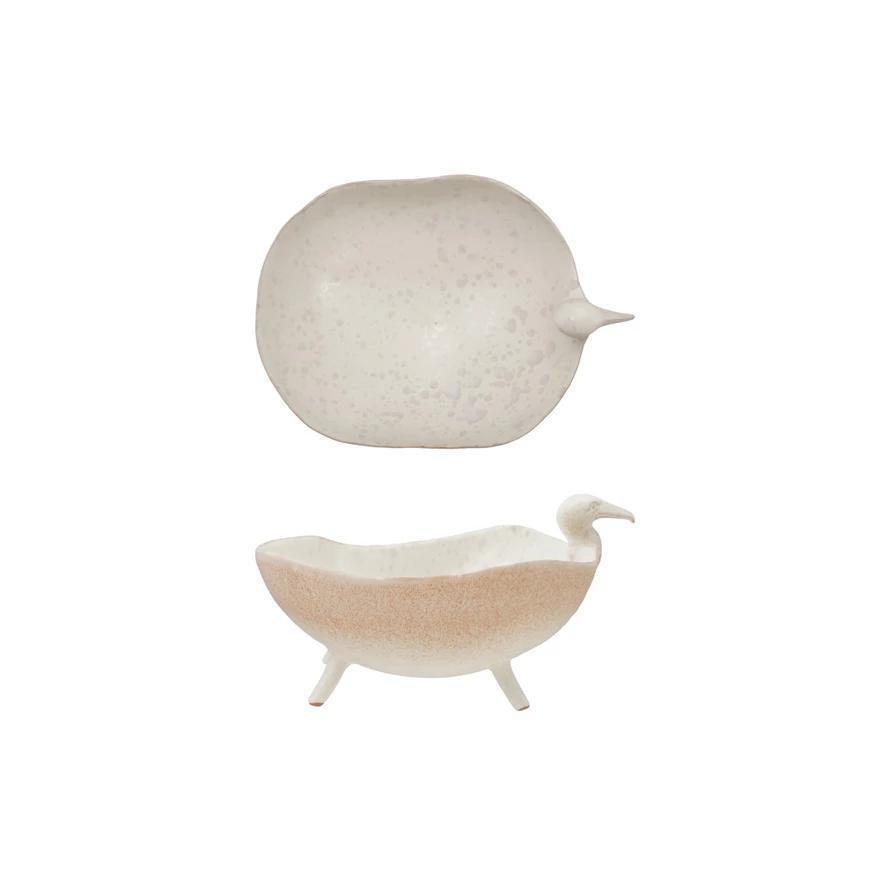 Footed Bird Shaped Bowl