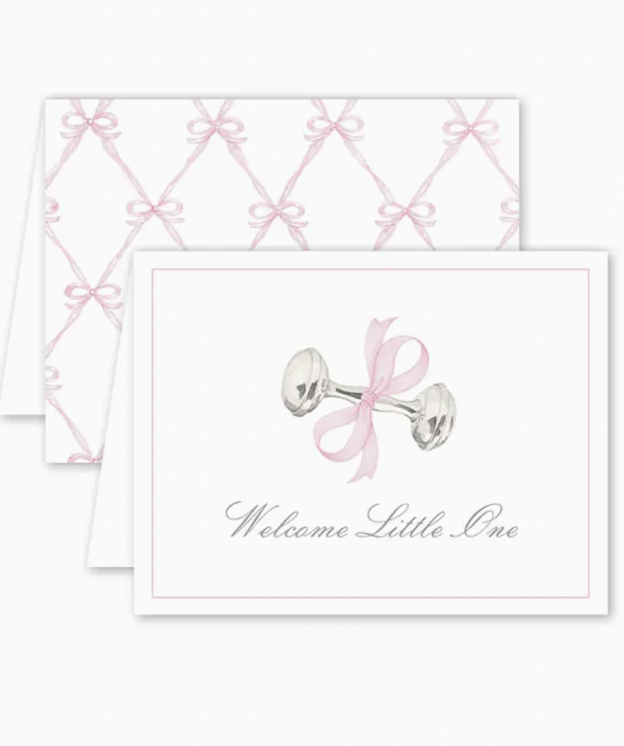Rattle and Bow Card