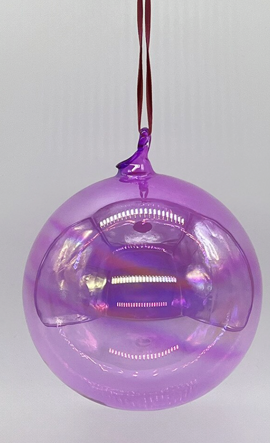 4" Hand Blown Ornament