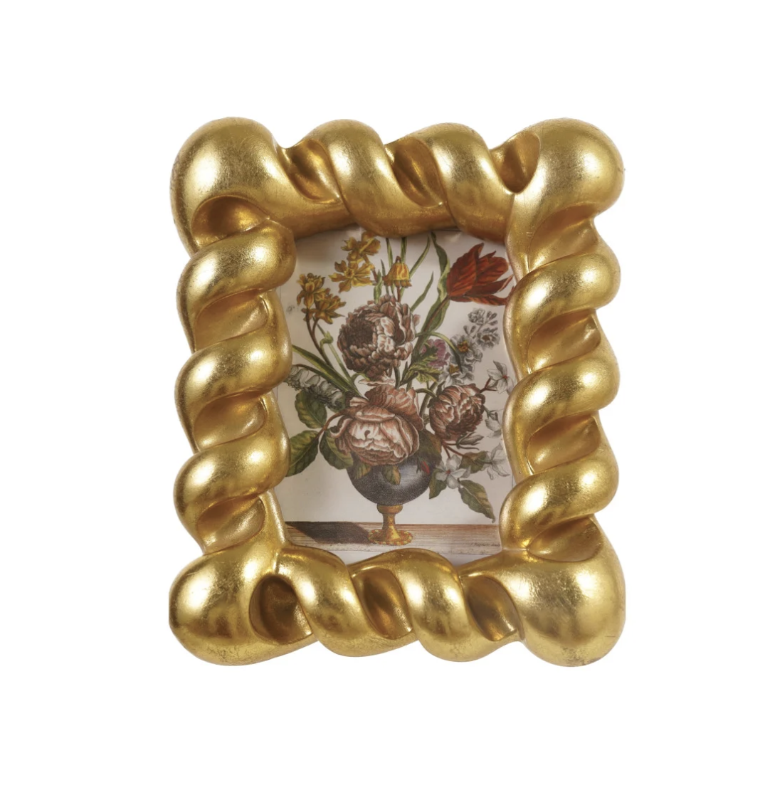 Gold Twisted Frame