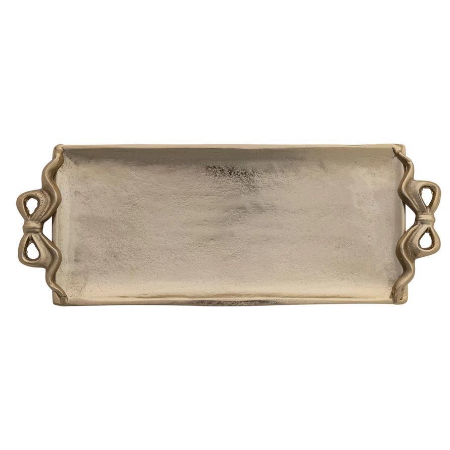 Tray with Bow Handles