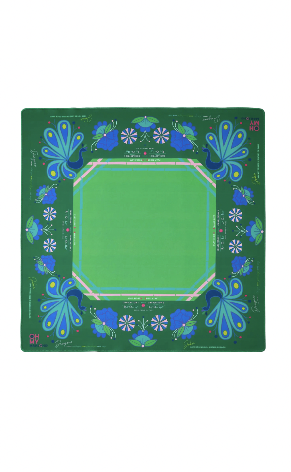 Birdie Green Mahjong Mat