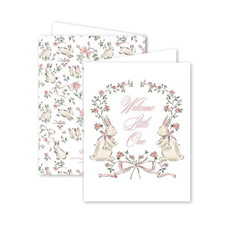 Bunnies Baby Card