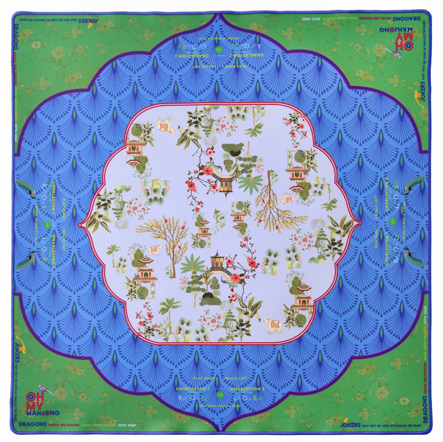 Darjeeling Mahjong Mat
