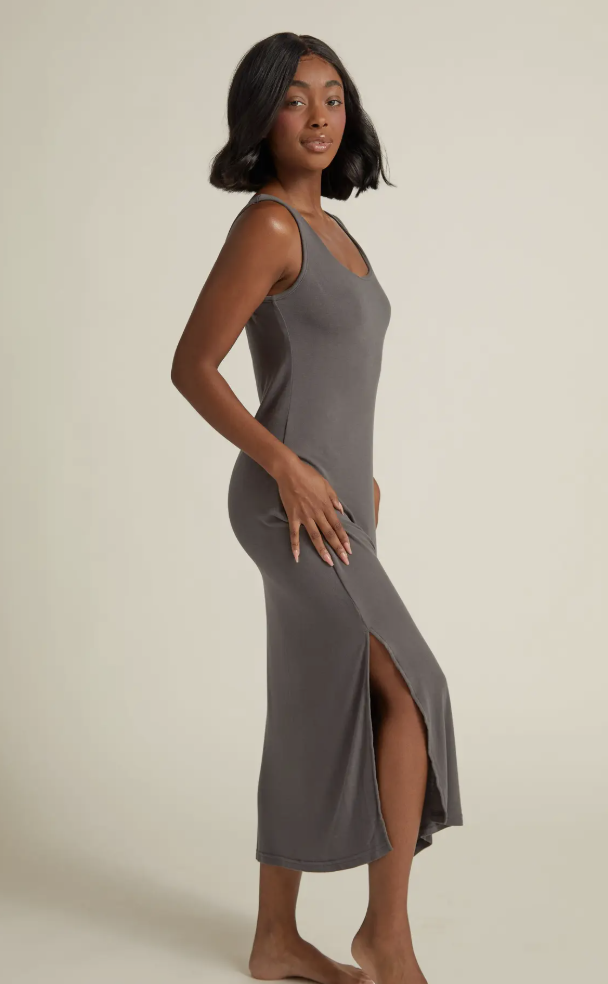 Soft Grey Lounge Dress