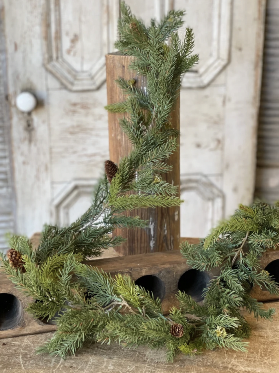 6' White Spruce Garland