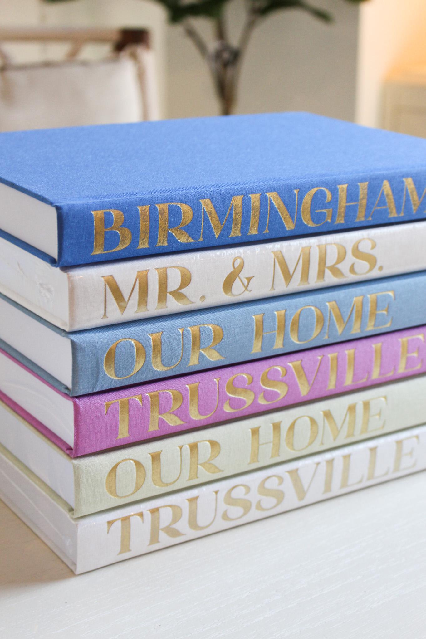 "Our Home" Coffee Table Book