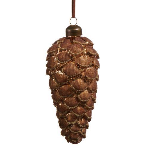 Brown Pinecone Ornament