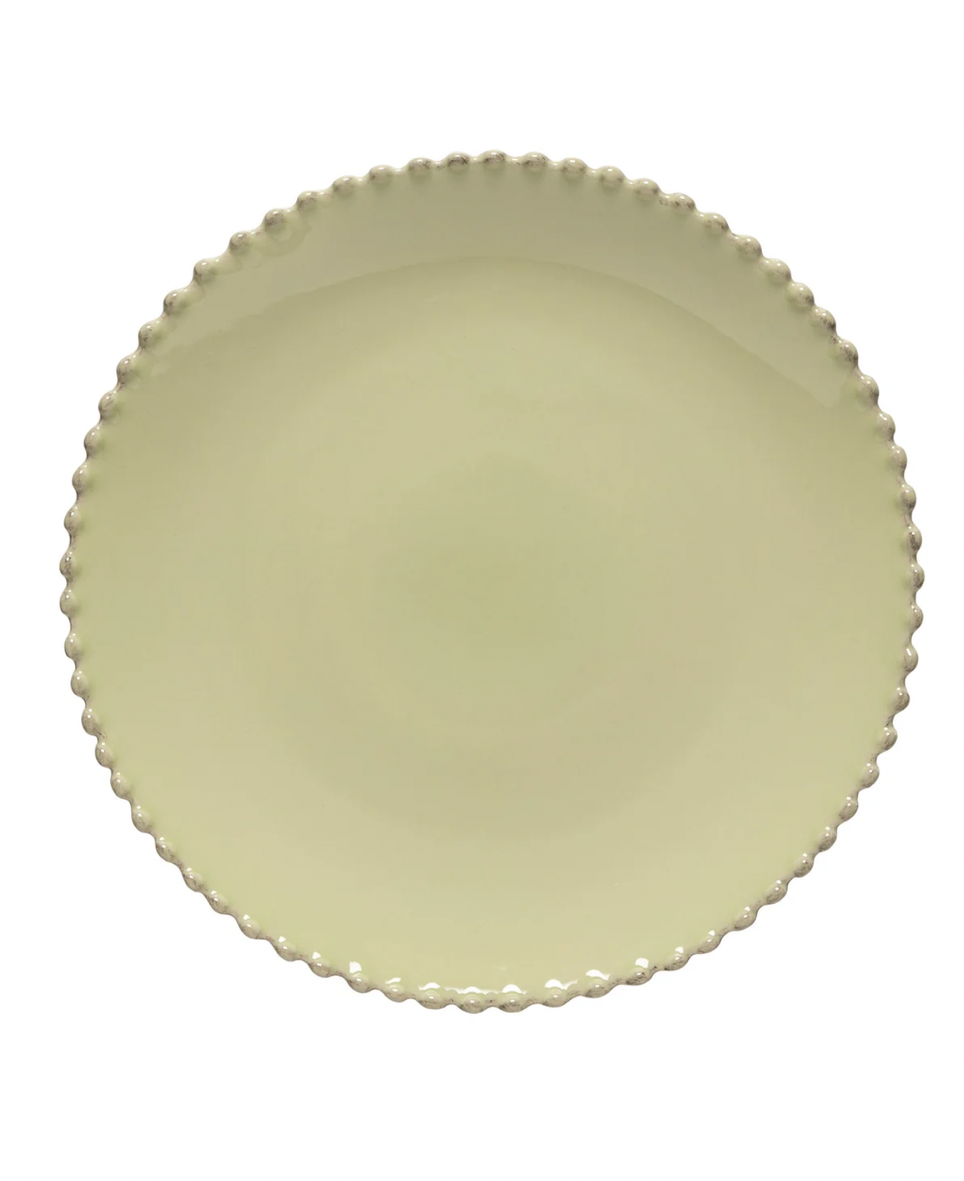 Pearl Dinner Plate Lily Green