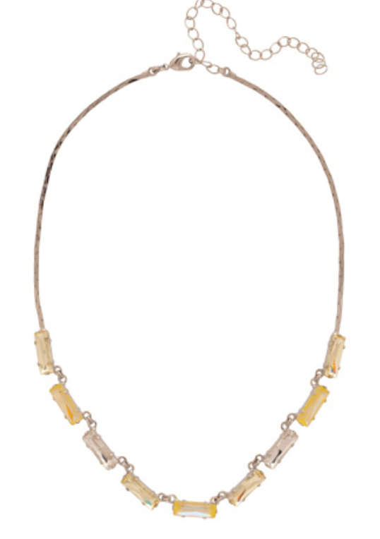 Bindi Repeating Tennis Necklace