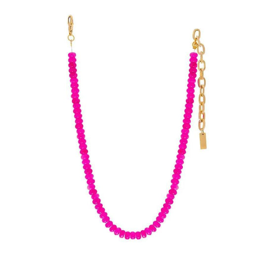 Pollyanna Necklace Hot Pink