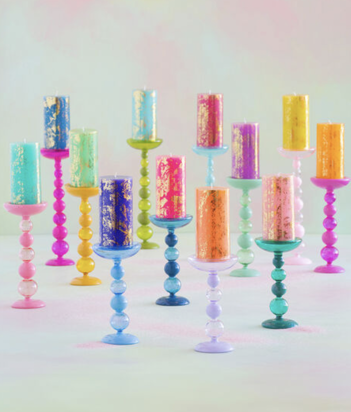 Pillar Bubble Candle