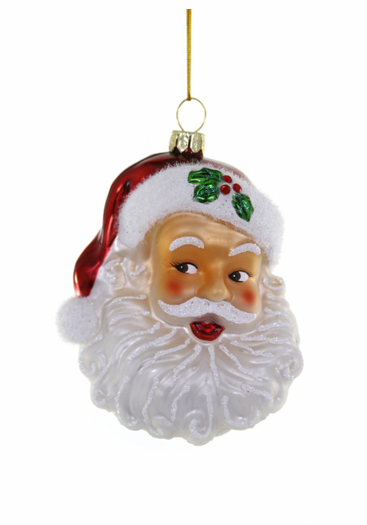 Retro Santa Ornament