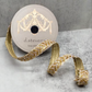 1" Beaded Jewel Chevron Ribbon