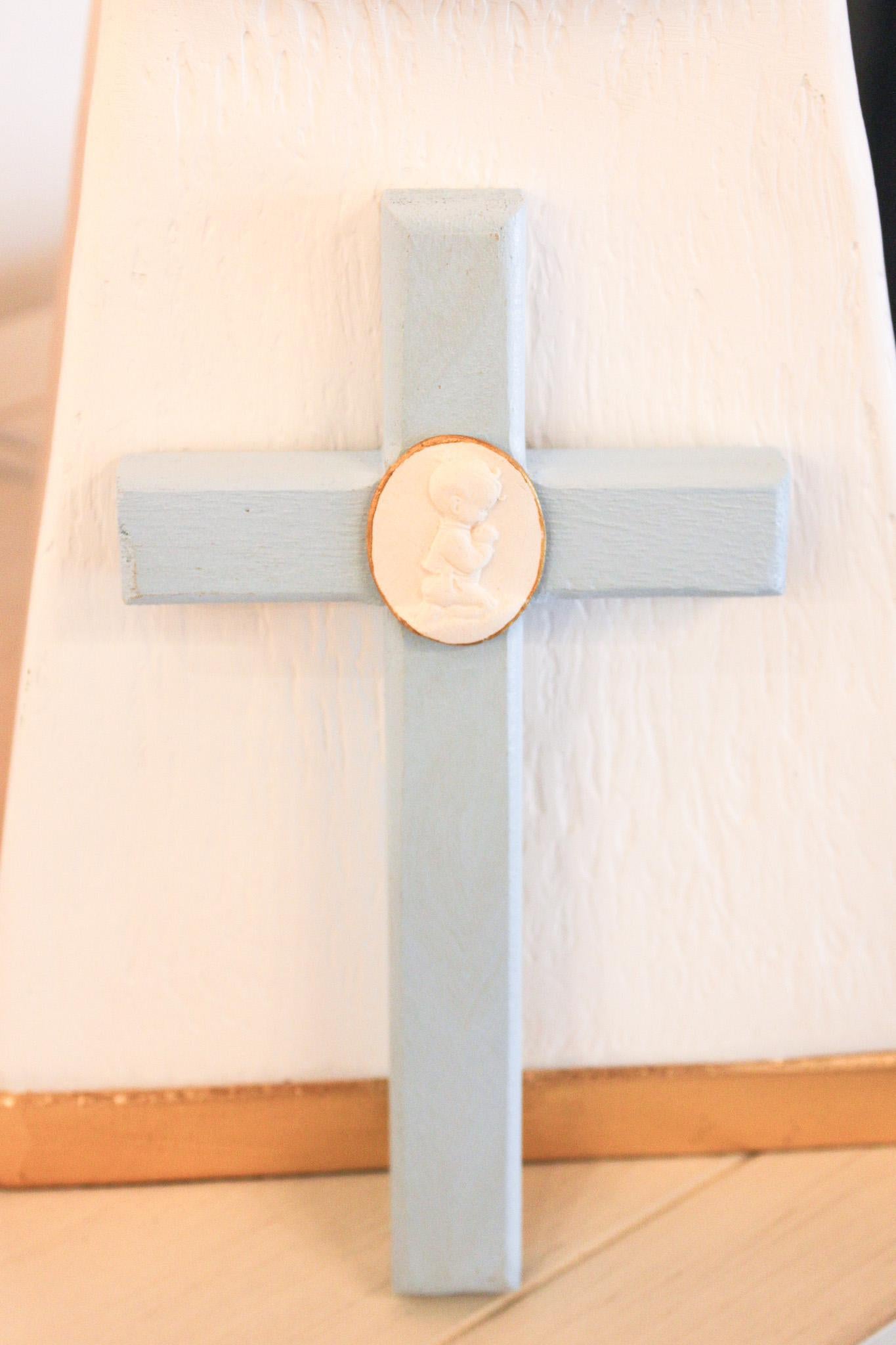 Intaglio Wooden Cross