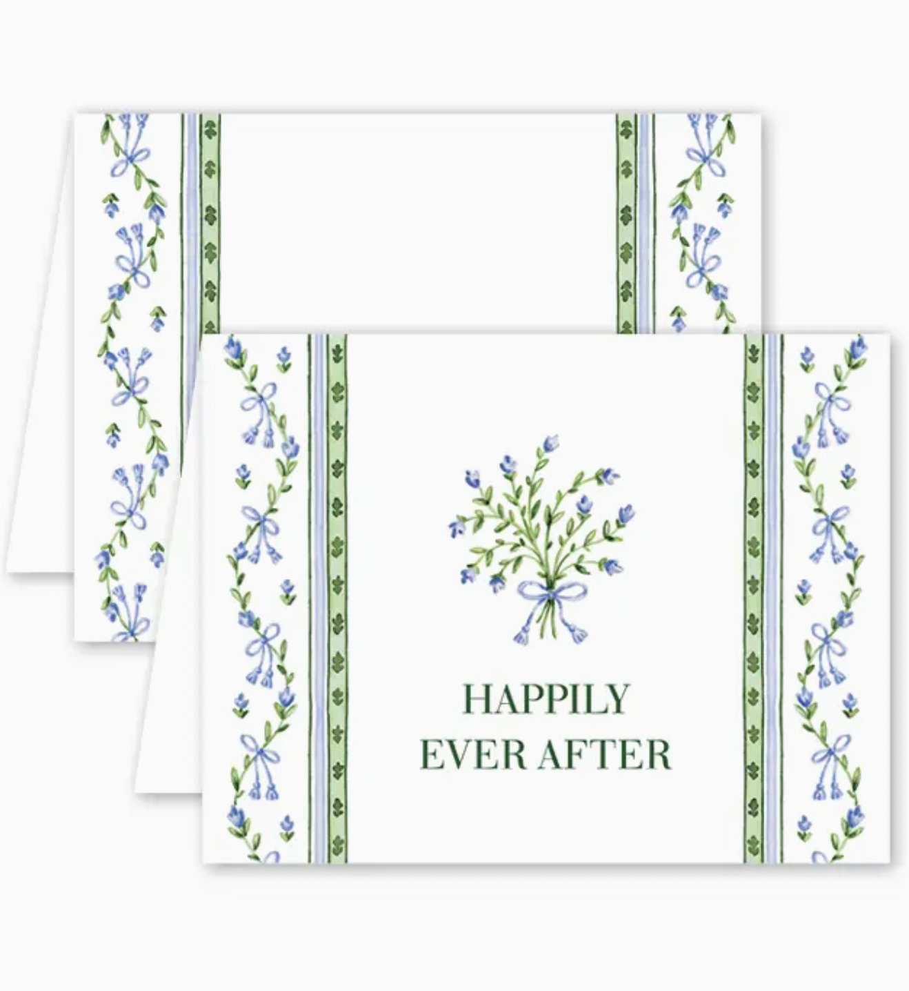 Broderie Bleue Wedding Card