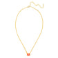 Octavia Orange Pendant Necklace
