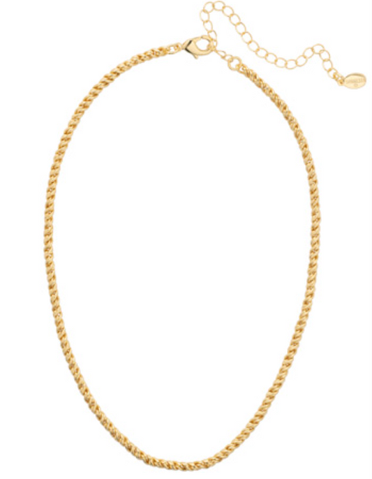 Rope Chain Tennis Necklace